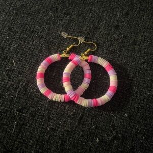 Colorful Hoop Earrings for 2$ you can do custom